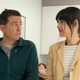 Ed Helms and Patti Harrison in Together Together